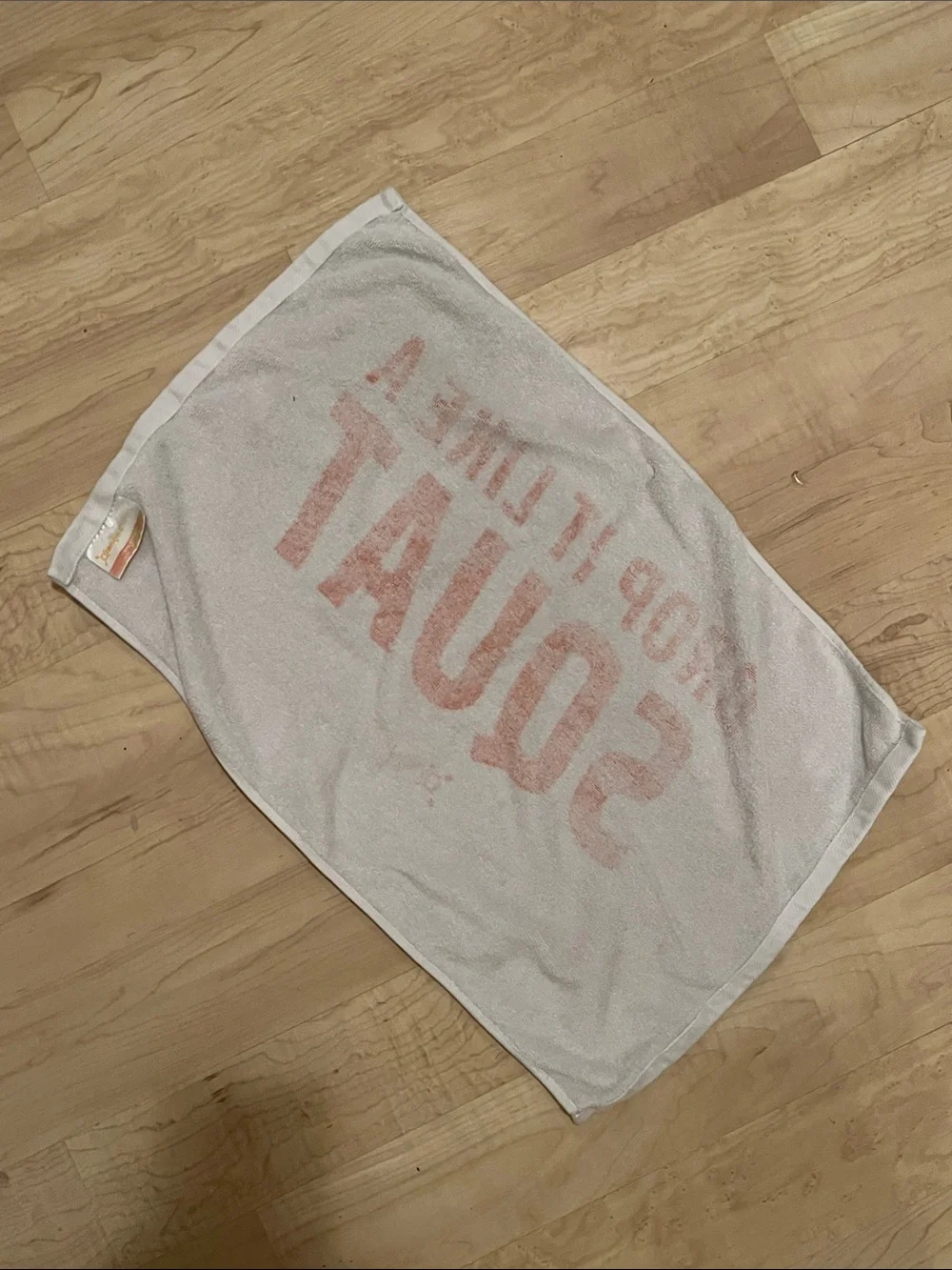 Orangetheory gym towel, 